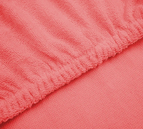 Простынь на резинке К Terry Line "Coral" - высота 25 см
