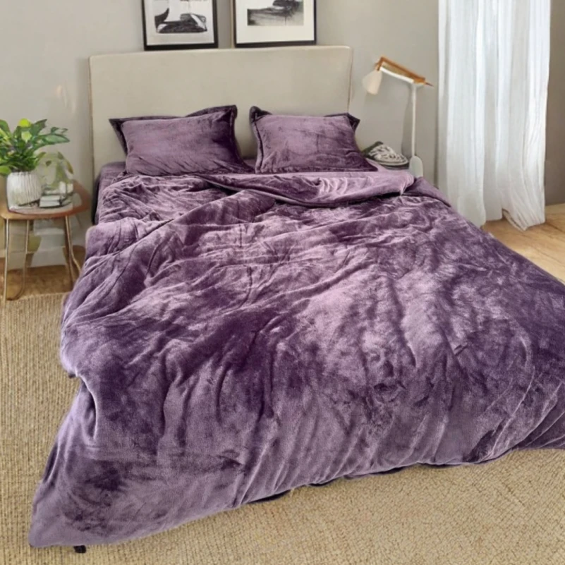 Комплект постільної білизни Плюш "Cozy Plush Comfort" - 1