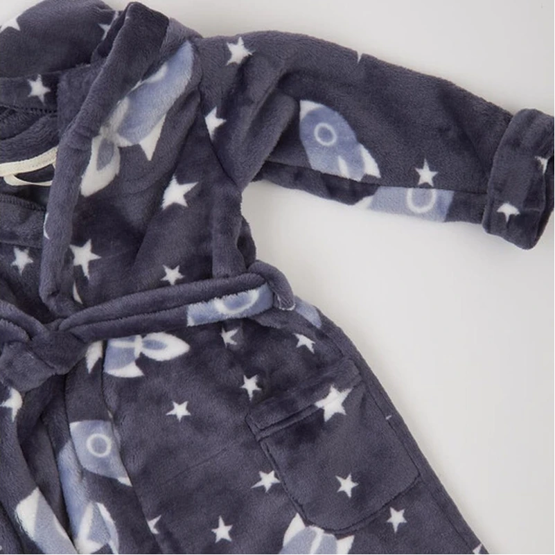  Халат детский утепленный "Cozy Touch" blue - 4