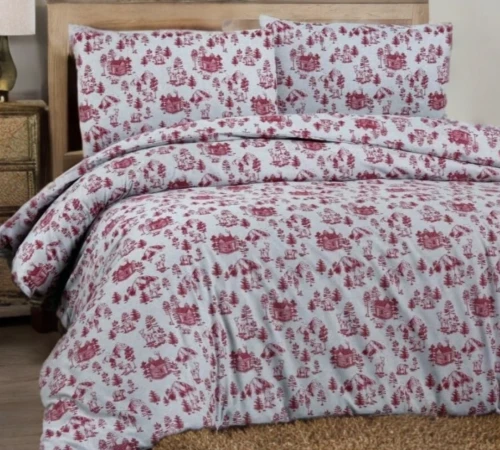 Комплект постільної білизни Фланель "Cozy Winter Retreat"