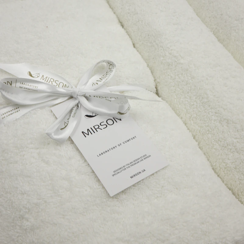 Набір подарунковий Elegant Trio "Cream" (Рушники 50*90 - 2 шт. + 70*140 - 1 шт. + спрей текстильний) - 2