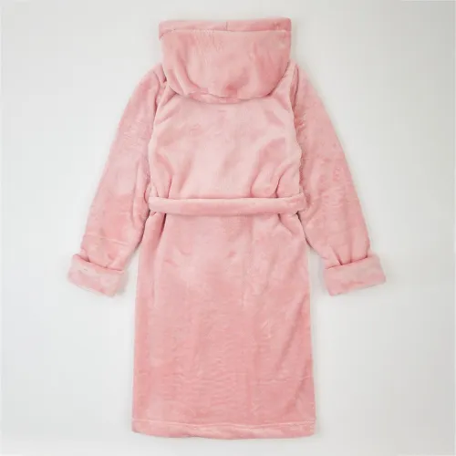 Халат дитячий утеплений "Cuddle Wrap" pink - 5