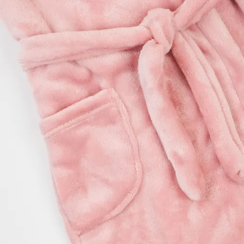 Халат дитячий утеплений "Cuddle Wrap" pink - 3