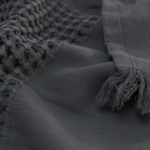 Покривало C №1324 Dark gray - 2