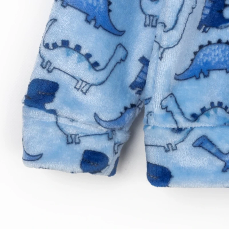 Пижама детская теплая для мальчиков "Dino Snooze" - 3