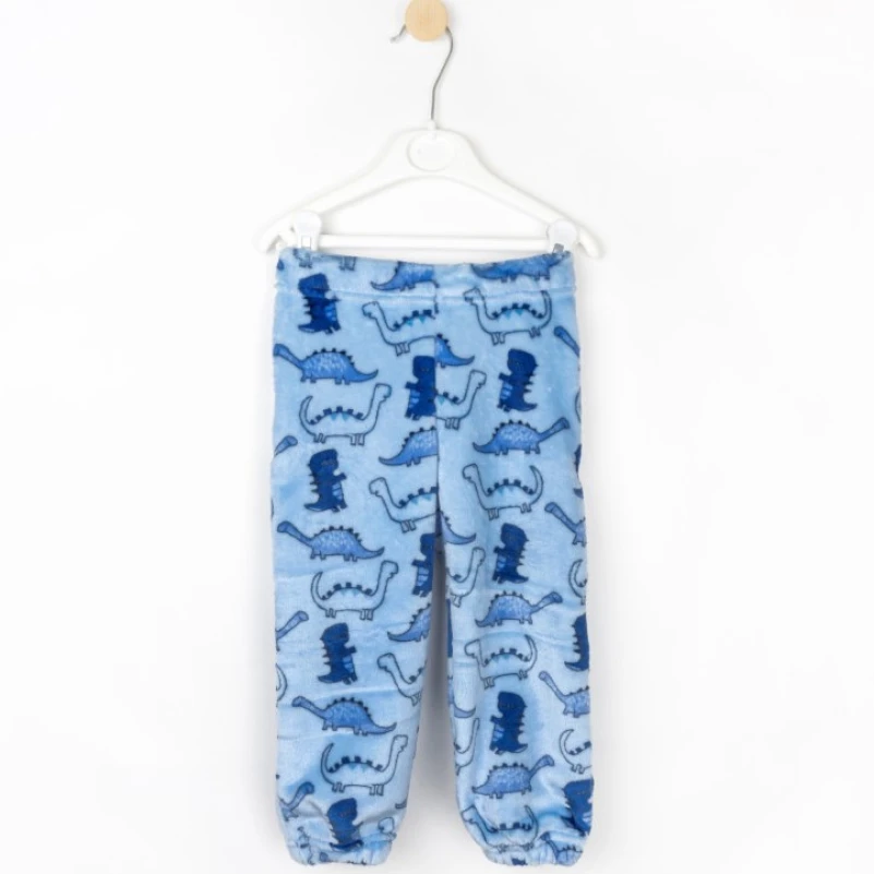 Пижама детская теплая для мальчиков "Dino Snooze" - 2