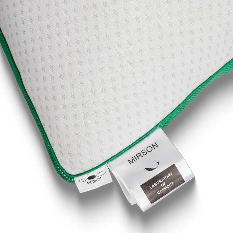 Подушка антиалергенна Dorotea Premium №933 Eucalyptus трикотаж (середня) - 6