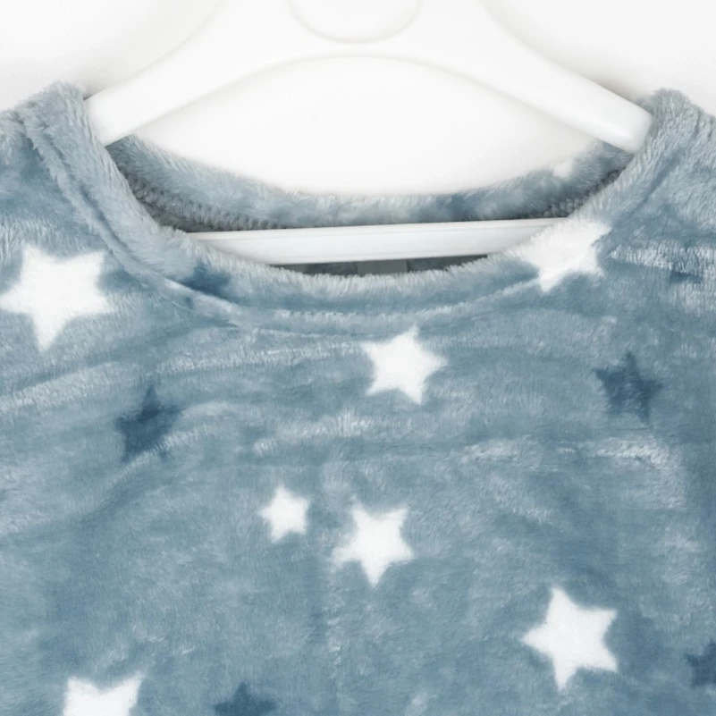 Пижама теплая детская для девушек "Dream Galaxy" gray - 2