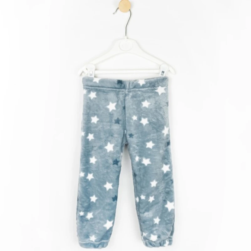 Пижама теплая детская для девушек "Dream Galaxy" gray - 3