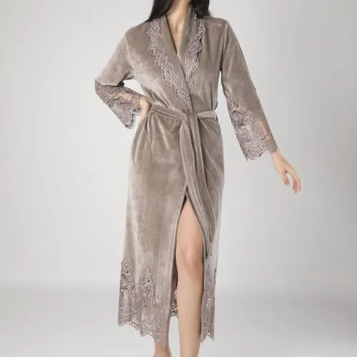 Халат М "Dressing Beige Gown"