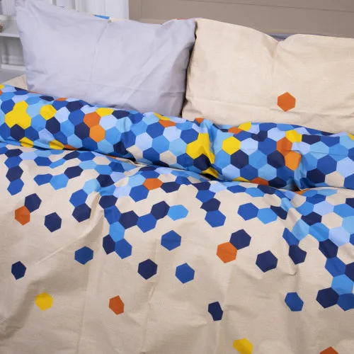 Пододеяльник MirSon Ranforce Elite 17-0520 Duende beige - 2