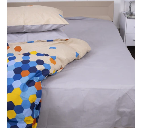 Простирадло MirSon Ranforce Elite 17-0520 Duende beige