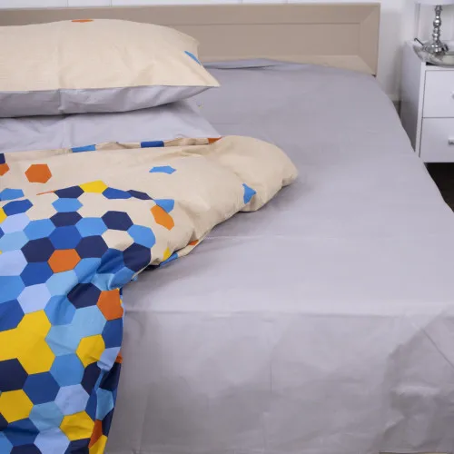 Простынь MirSon Ranforce Elite 17-0520 Duende beige