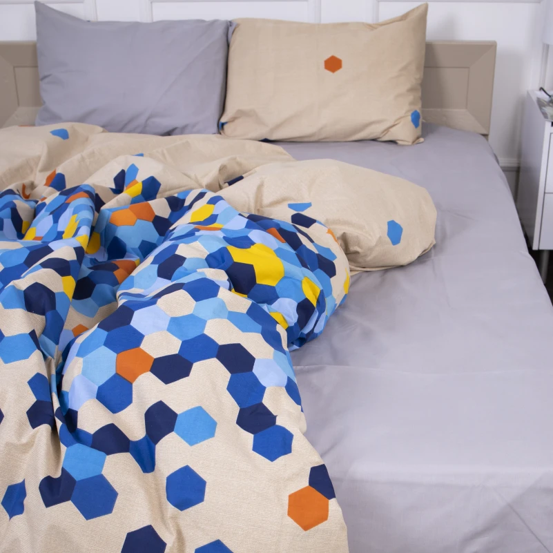 Комплект постільної білизни Бязь 17-0520 Duende beige - 4