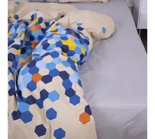 Простирадло MirSon Ranforce Elite 17-0520 Duende beige - 2