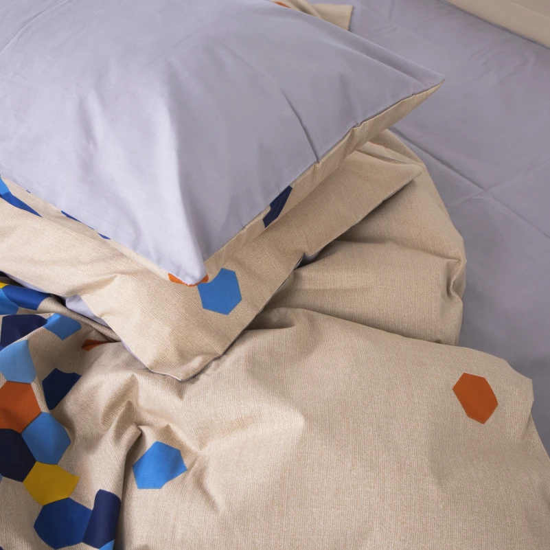 Комплект постільної білизни Бязь 17-0520 Duende beige - 5