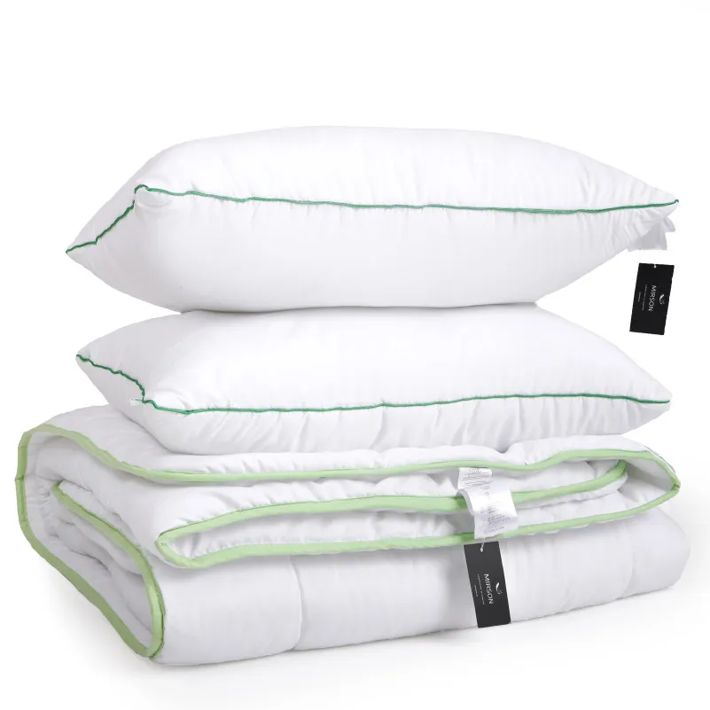 Набір антиалергенний №9586 "Eco Line" Ecosilk Зима (Ковдра + подушка)