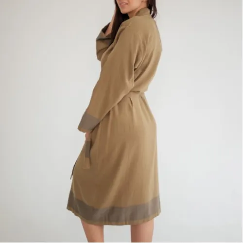 Халат С "Eleanor Royal Robe" khaki - 4