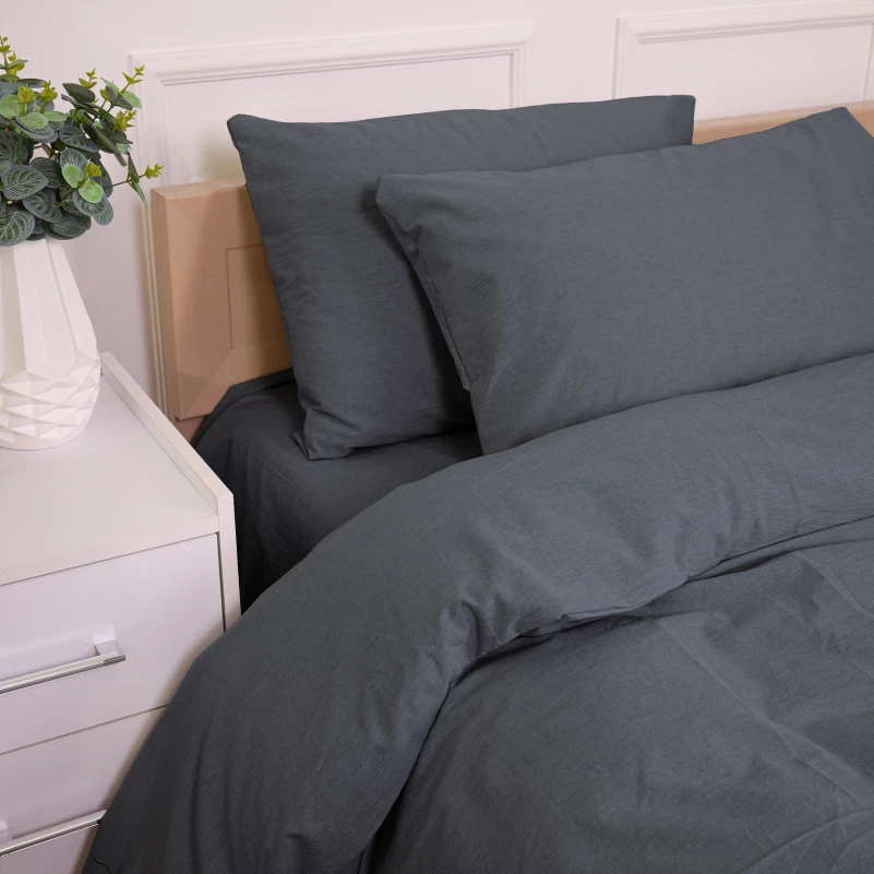 Простынь на резинке Вареный хлопок 40-0022 "Enchanted Evening" - высота 25 см (детские 10 см) - 8