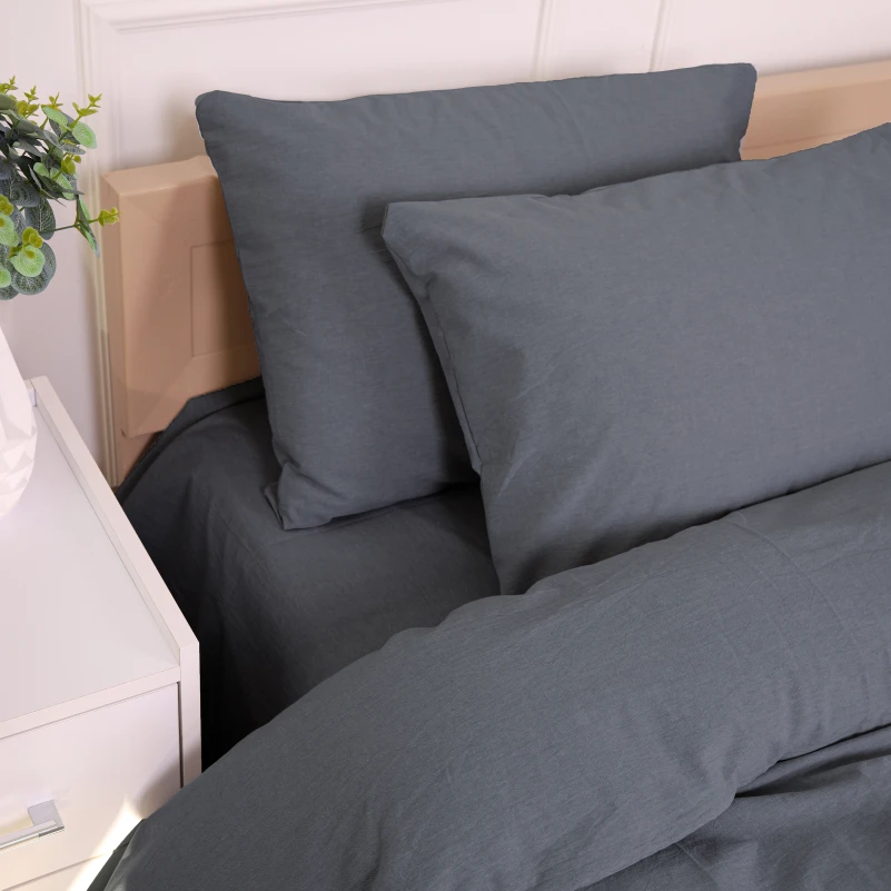 Комплект постельного белья Вареный хлопок 40-0022 "Enchanted Evening" - 7