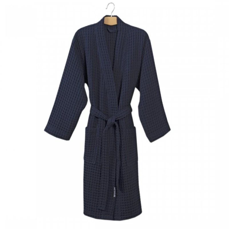 Халат С "Eve Waffle Robe" blue - 1