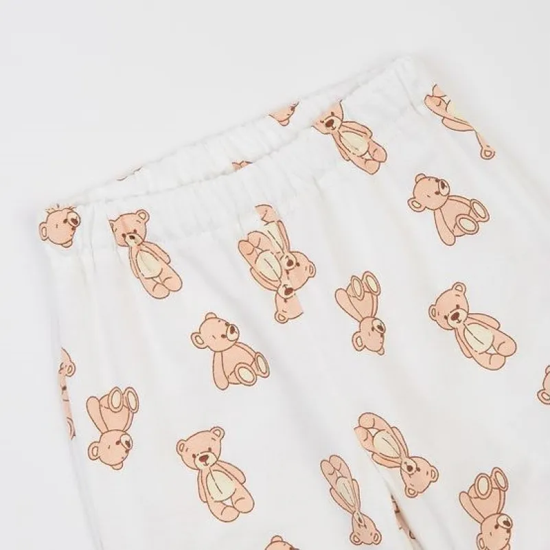 Пижама детская утепленная (свитшот + штаны) "Fairy Tale" beige bears - 3