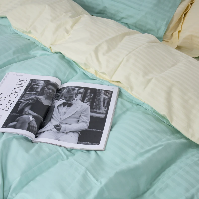 Постельное белье Satin Stripe 30-0014 + 30-0002 Fleshly - 2