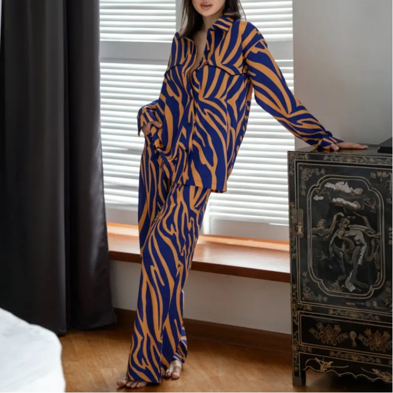 Жіночий костюм-трійка (Сорочка+бра+штани) "Florence" orange