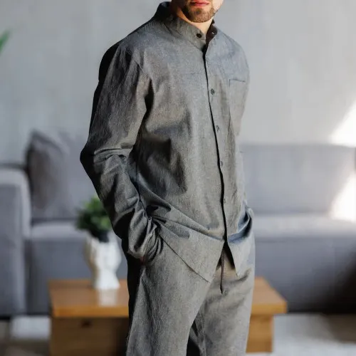 Піжама чоловіча Варена бавовна Х "Florian" graphite - 2