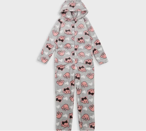 Кигуруми детский "Fluffy Fantasy" gray