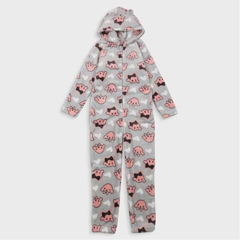 Кигуруми детский "Fluffy Fantasy" gray