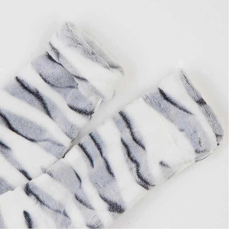  Халат детский утепленный "Fluffy Hug" gray - 6