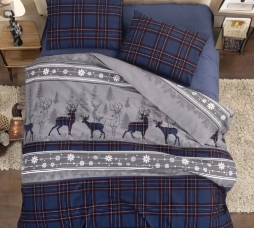 Комплект постільної білизни Фланель "Frosted Berry Nights"