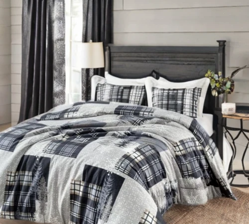 Комплект постільної білизни Фланель "Frosted Windowpane"