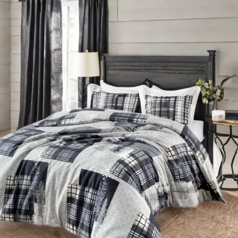 Комплект постільної білизни Фланель "Frosted Windowpane"