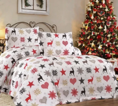 Комплект постільної білизни Фланель "Frosted Wonderland"