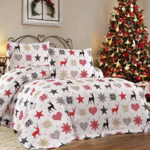 Комплект постельного белья Фланель "Frosted Wonderland"