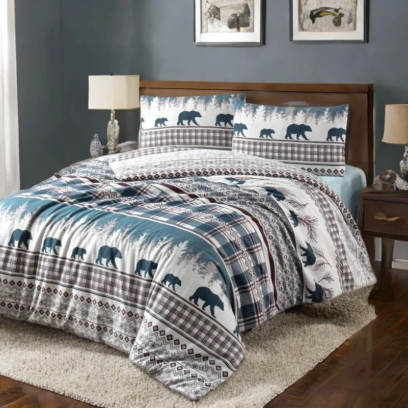 Комплект постельного белья Фланель "Frosty Fir Slumber"