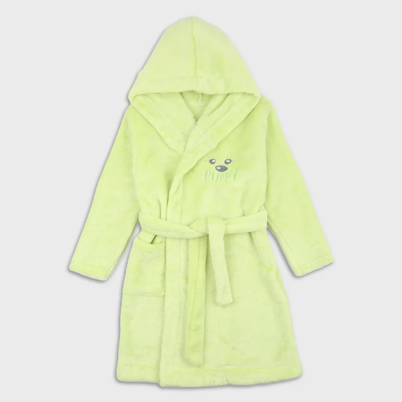 Халат детский "Fuzzy Bliss" light green