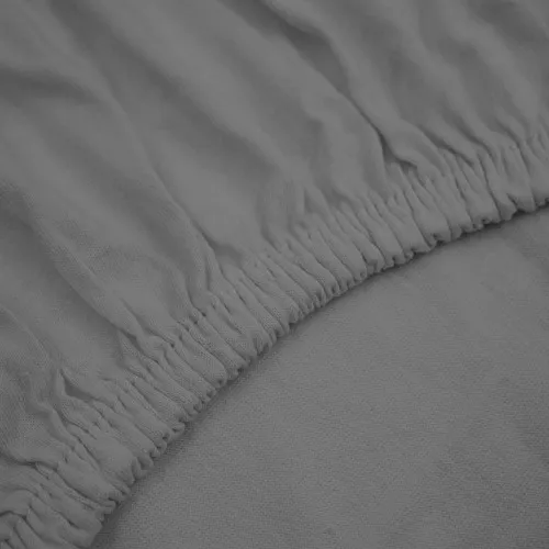 Трикотажний набір 19-509 Bella (простирадло на гумці - висота 25 см (дитячі 10 см) + наволочки 2 шт. 50*70) - 2