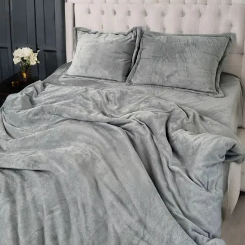Комплект постільної білизни Плюш "Gentle Velvet Comfort"