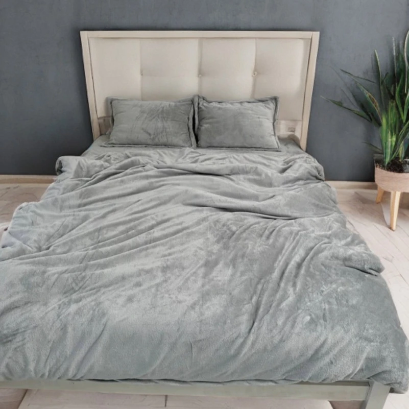 Комплект постільної білизни Плюш "Gentle Velvet Comfort" - 1