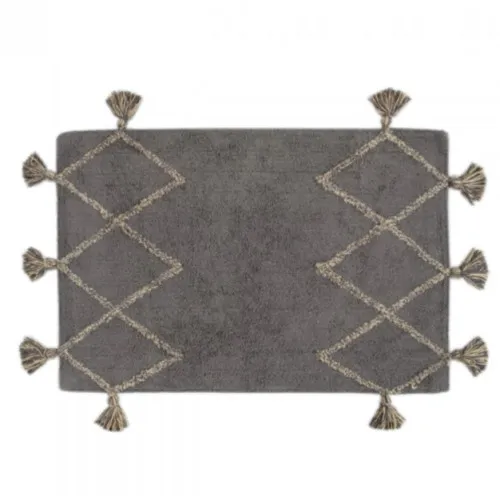 Коврик С "Geometric Bliss Gray"