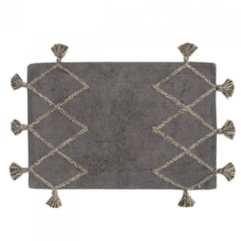 Коврик С "Geometric Bliss Gray"