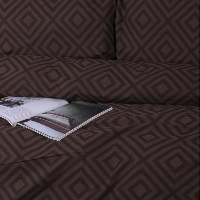 Комплект постільної білизни MirSon Ranforce Elite 17-0624 Geometry Brown - 2