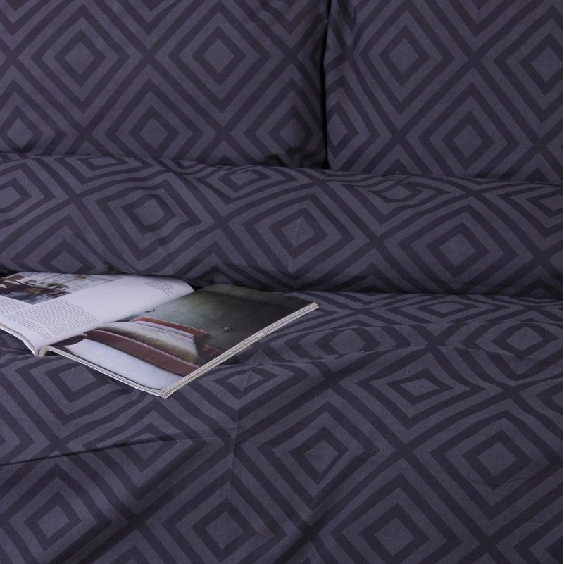 Комплект постельного белья MirSon Ranforce Elite 17-0625 Geometry Graphite - 2