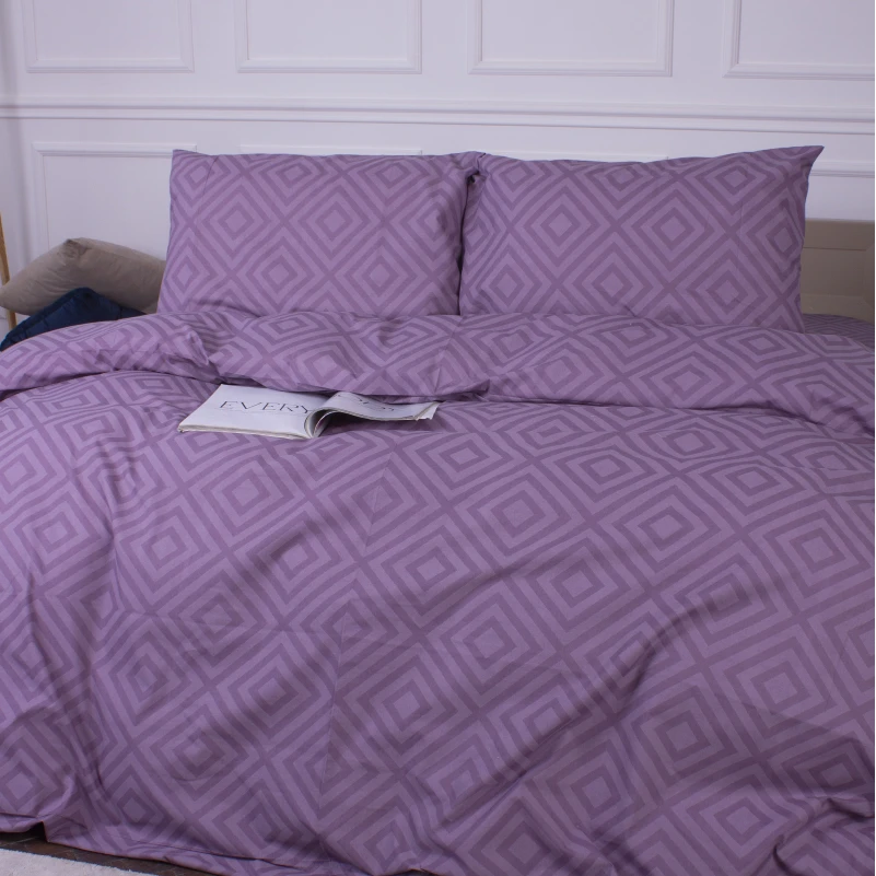 Комплект постільної білизни MirSon Ranforce Elite 17-0626 Geometry Purple - 2