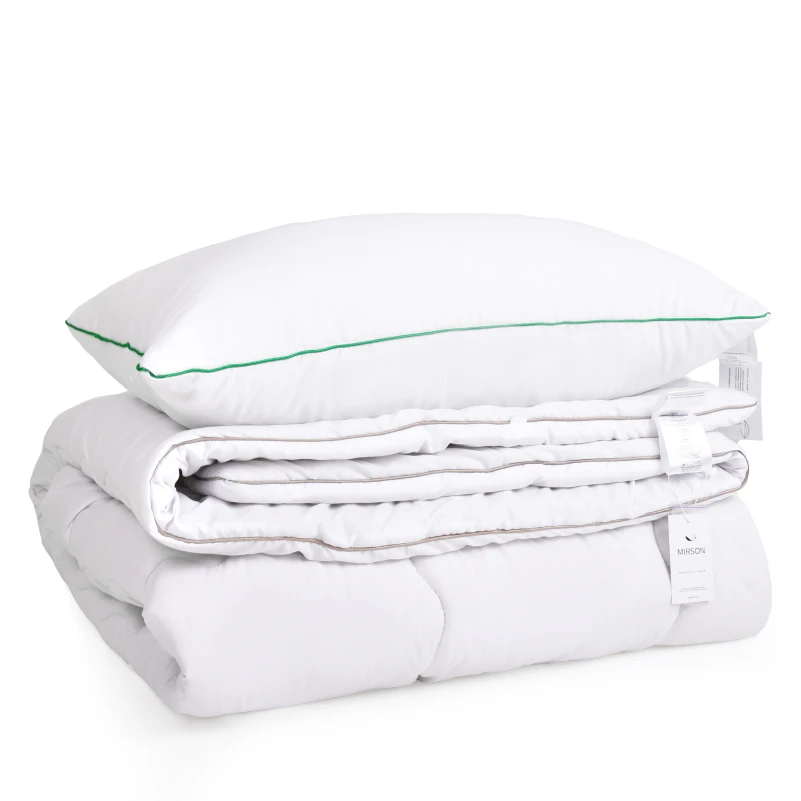 Набор шерсть №9568 "Gold Silk Hand Made" Wool Зима (Одеяло + подушка) - 1