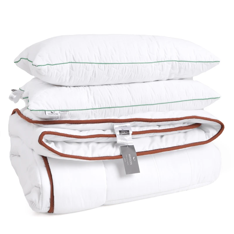 Набор шерсть №9553 "Gold Silk" Wool Зима (Одеяло + подушка)