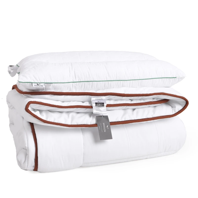 Набор шерсть №9553 "Gold Silk" Wool Зима (Одеяло + подушка) - 1